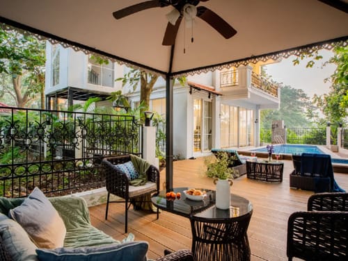 Suntuarios Casa Ivy | 4-BHK | Pvt Pool | Jacuzzi | Gazebo | Lift – 4 bedroom villa in North Goa, Goa