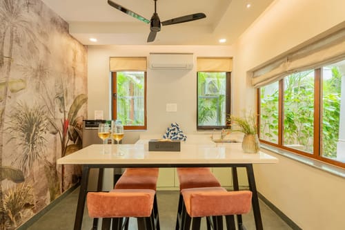 Villa Valerie | Pet-friendly 3-BHK Villa Near Popular Attractions With Pvt Pool & Bar – 3 bedroom villa in North Goa, Goa