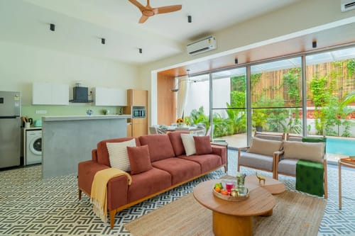 Mirai Taurus |  3-BHK | Pvt Pool | Skylights – 3 bedroom villa in North Goa, Goa