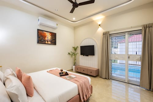 Casa llios | Country-Style 3-BHK Villa with Private pool, Gazebo and Landscaped Garden – 3 bedroom villa in Udaipur, Rajasthan