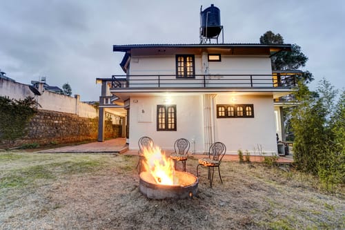Cleft | 3-BHK With Garden, Picturesque Verandah & Balcony With Views – 3 bedroom villa in Ooty, Tamil Nadu
