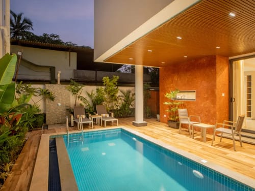 Cloud 7 Waves | 4-BHK | Pvt Pool & Jacuzzi – 4 bedroom villa in North Goa, Goa