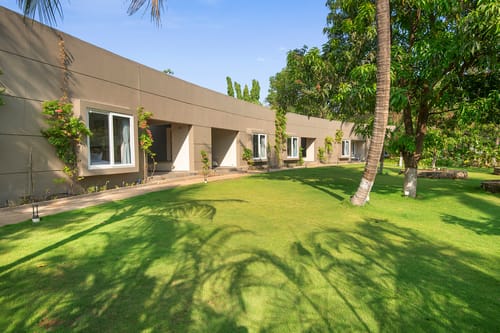 The Crescent Palm Grove | Boutique Suite in a Resort with Shared Game Room, Garden and Restaurant – 1 bedroom villa in Karjat, Maharashtra