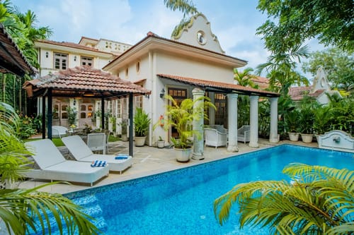 Monforte Ayada | 3-BHK | Pvt. Padaool & Garden – 3 bedroom villa in North Goa, Goa