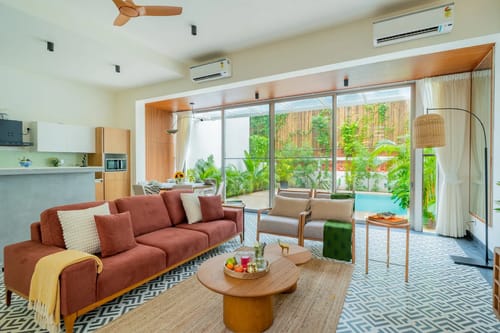 Mirai Taurus |  3-BHK | Pvt Pool | Skylights – 3 bedroom villa in North Goa, Goa