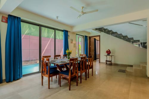 Brew & Breeze – 4 bedroom villa in North Goa, Goa