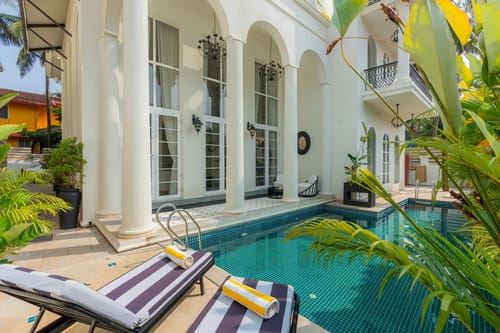 YashGeet Villa | 4-BHK | Pvt Pool | Terrace | Garden | Jacuzzi – 4 bedroom villa in North Goa, Goa