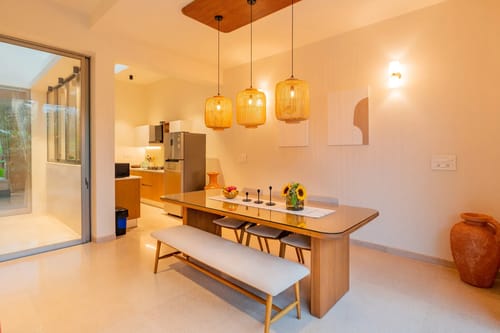 Mirai Gemini | 3-BHK | Pvt Pool| Skylights | Near Party Hotspots – 3 bedroom villa in North Goa, Goa
