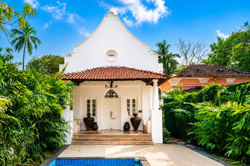 Maison 10 | Luxe 4-BHK Villa With Pvt Pool, Garden & Portuguese Charm – 4 bedroom villa in North Goa, Goa
