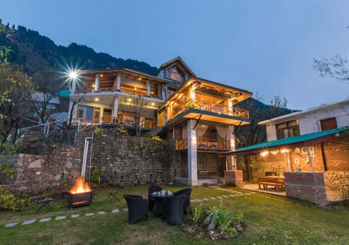 4 Rooms @ Tulip Terraces – 4 bedroom villa in Manali, Himachal Pradesh