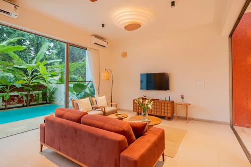 Mirai Gemini | 3-BHK | Pvt Pool| Skylights | Near Party Hotspots – 3 bedroom villa in North Goa, Goa