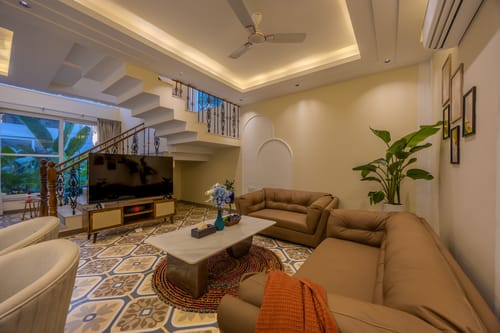 Mistwood Villa | Serene 4 BHK Retreat with Private Pool, Terrace Lounge, Elegant Living Spaces & Outdoor Seating – 4 bedroom villa in North Goa, Goa