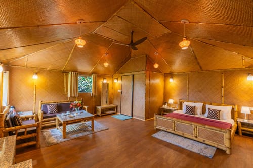 Bamboo Hut @ Maple Farms - Sohna – 1 bedroom villa in Delhi-ncr, Delhi