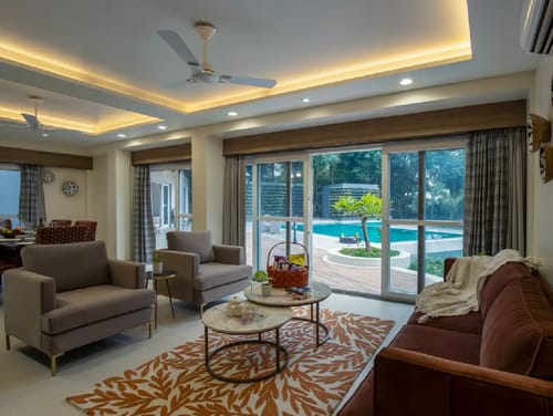  Esh | Charming Pet-friendly 6-BHK Villa With Private Pool & Garden – 6 bedroom villa in Delhi-ncr, Haryana
