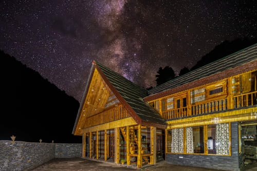 Rustic Loft 1 @ Wisteria Whispers – 2 bedroom villa in Tirthan Valley, Himachal Pradesh