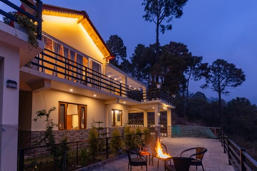 The Nakshatra | 3-BHK Villa With Lounge & Sit-Out Area Near Kainchi Dham & Other Popular Attractions – 3 bedroom villa in Bhimtal, Uttarakhand