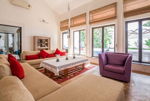 Scarlett @ La Bougainvillea – 3 bedroom villa in North Goa, Goa