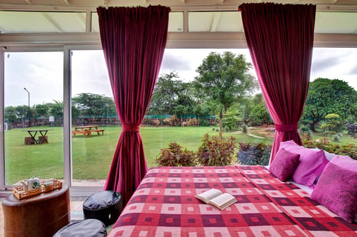 Idyllic Farmhouse - A Glasshouse w/ Outdoor Pool – 3 bedroom villa in Delhi-ncr, Haryana