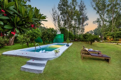 Daffodil | Pet-friendly 3-BHK Villa With Pvt Pool & Garden – 3 bedroom villa in Delhi-ncr, Delhi