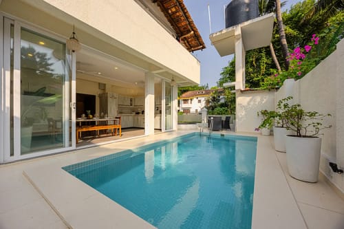 Casa Boa Vida | Luxe 4-BHK Villa Near Candolim Beach With Private Pool, Terrace & Bar – 4 bedroom villa in North Goa, Goa