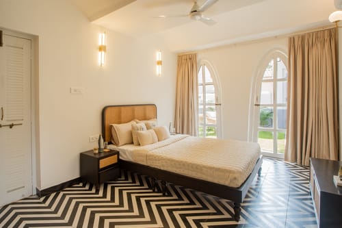 Casa Mandala  | 4-BHK villa  with Private pool and Garden area  | 5 min  away from Candolim beach – 4 bedroom villa in North Goa, Goa