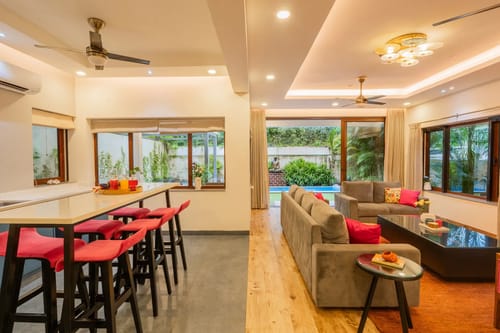 Villa Anasa | 4-BHK | Pvt Pool | Garden | Outdoor Sitting Area – 4 bedroom villa in North Goa, Goa