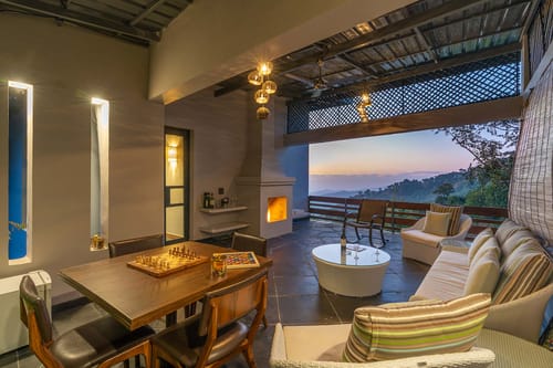 Sukh @ Nivriti W/ Heated Outdoor Pool – 3 bedroom villa in Kasauli, Himachal Pradesh