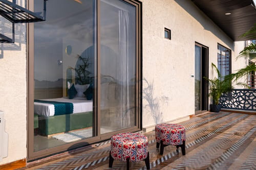Shreya Blossom Retreat | 4-BHK Villa With Private Pool, Gazebo, Garden, Bar & Scenic Aravali Views – 4 bedroom villa in Udaipur, Rajasthan
