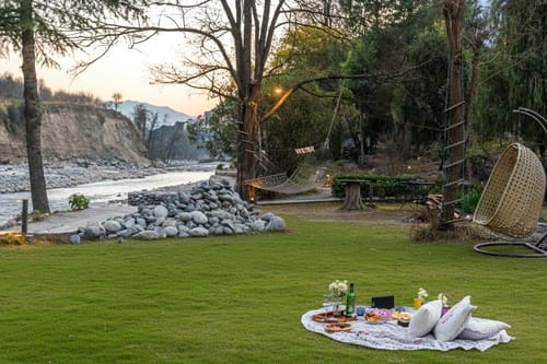 Oasis @ Moets Waterfront Estate - Raison – 2 bedroom villa in Manali, Himachal Pradesh