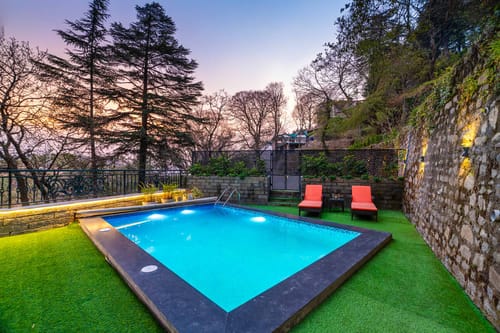 Paris Villa W/ Outdoor Pool – 3 bedroom villa in Kasauli, Himachal Pradesh