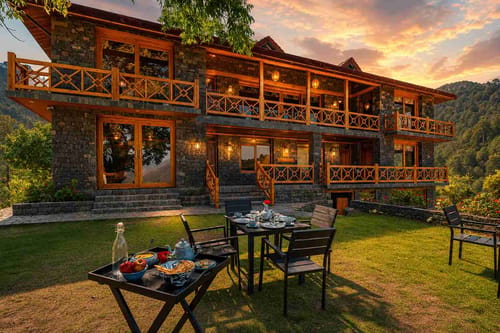 Mountain Mirage - Parwanoo – 4 bedroom villa in Kasauli, Himachal Pradesh