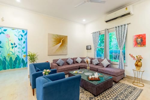 Daffodil | Pet-friendly 3-BHK Villa With Pvt Pool & Garden – 3 bedroom villa in Delhi-ncr, Delhi