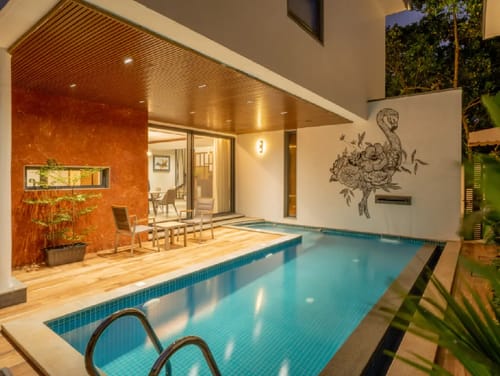 Cloud 7 Waves | 4-BHK | Pvt Pool & Jacuzzi – 4 bedroom villa in North Goa, Goa