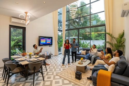 Casa Joe - Premium Villa with Complimentary E-Cycles – 3 bedroom villa in North Goa, Goa