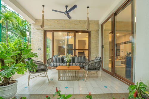 Casa Del Mar | Elegant 4-BHK Villa with Pool, Bars, TV Lounge, Gazebo & Terraces – 4 bedroom villa in North Goa, Goa