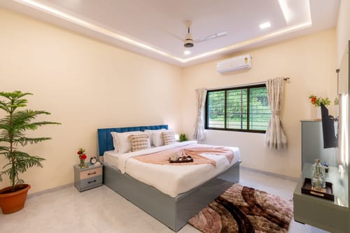 The Fernstead | Hillview 5-BHK Villa With Private Pool & Terrace; Near Major Beaches – 5 bedroom villa in Alibaug, Maharashtra