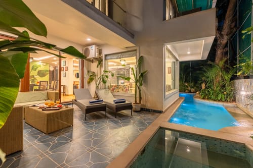 Sapphire Sands – 7 bedroom villa in North Goa, Goa