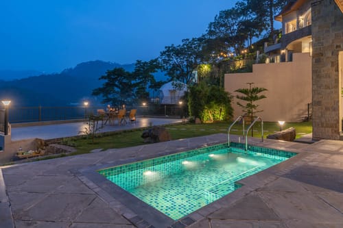 Amaya W/ Heated Outdoor Pool – 3 bedroom villa in Kasauli, Himachal Pradesh