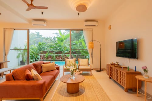 Mirai Villa Sukoon | 3-BHK | Pvt Pool | Proximity To Popular Beaches