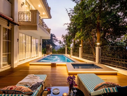 Suntuarios Casa Ivy | 4-BHK | Pvt Pool | Jacuzzi | Gazebo | Lift