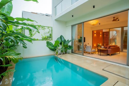 Mirai Gemini | 3-BHK | Pvt Pool| Skylights | Near Party Hotspots