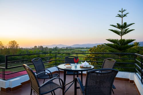 Farm Naturelle | Pet-friendly 3-BHK Farmhouse Near Jim Corbett With Garden, Terrace & Orchards 