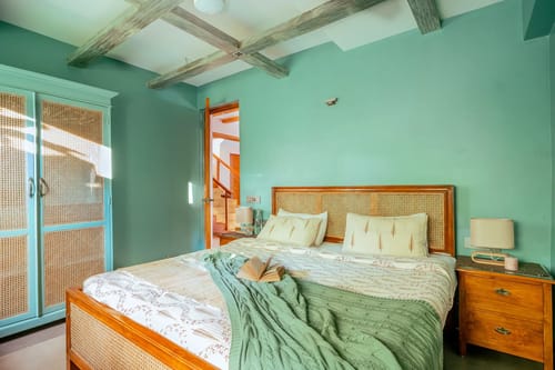 Villa Aarna | Tropical 3-BHK Villa Near Ozran Beach With Private Pool & Lounge Area