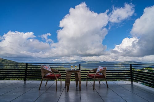 Trio’s Top | 1-BHK Pet-friendly Apartment with patio and Outdoor lounge Area