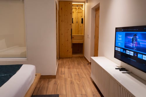 Maple House | Hillside 3-BHK Retreat with Private Pool, Jacuzzi, Open Pizzeria & Bonfire Area