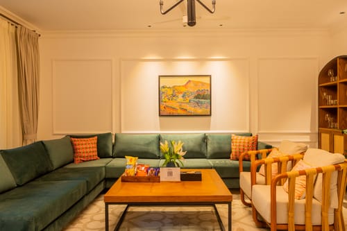 Kensho Marigold | Serene 3-BHK Villa With Common Pool & Lift; Near Popular Beaches