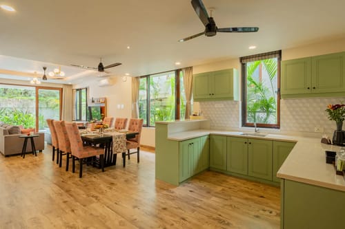 Villa Judiline | Elegant Pet-friendly 3-BHK Villa With Pvt Pool, Indoor Bar & Outdoor Sitting