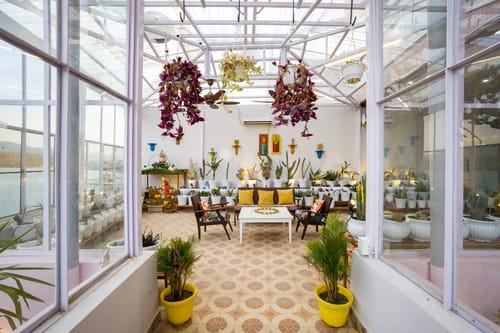 Tranquil 2-BHK Villa by Ganges, 5 Mins from Triveni Ghat