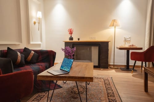 Maple House | Hillside 3-BHK Retreat with Private Pool, Jacuzzi, Open Pizzeria & Bonfire Area