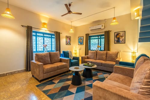 Nyx’s Haven | 7-BHK | Pvt Pool | Outdoor Sitting Area